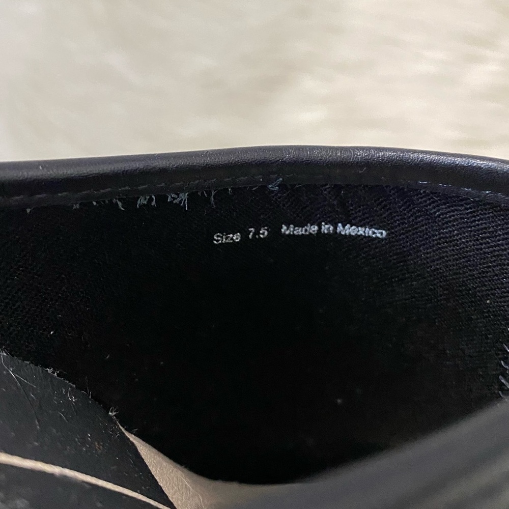 Dolce Vita Black and Tan Mules - Picture 9 of 10